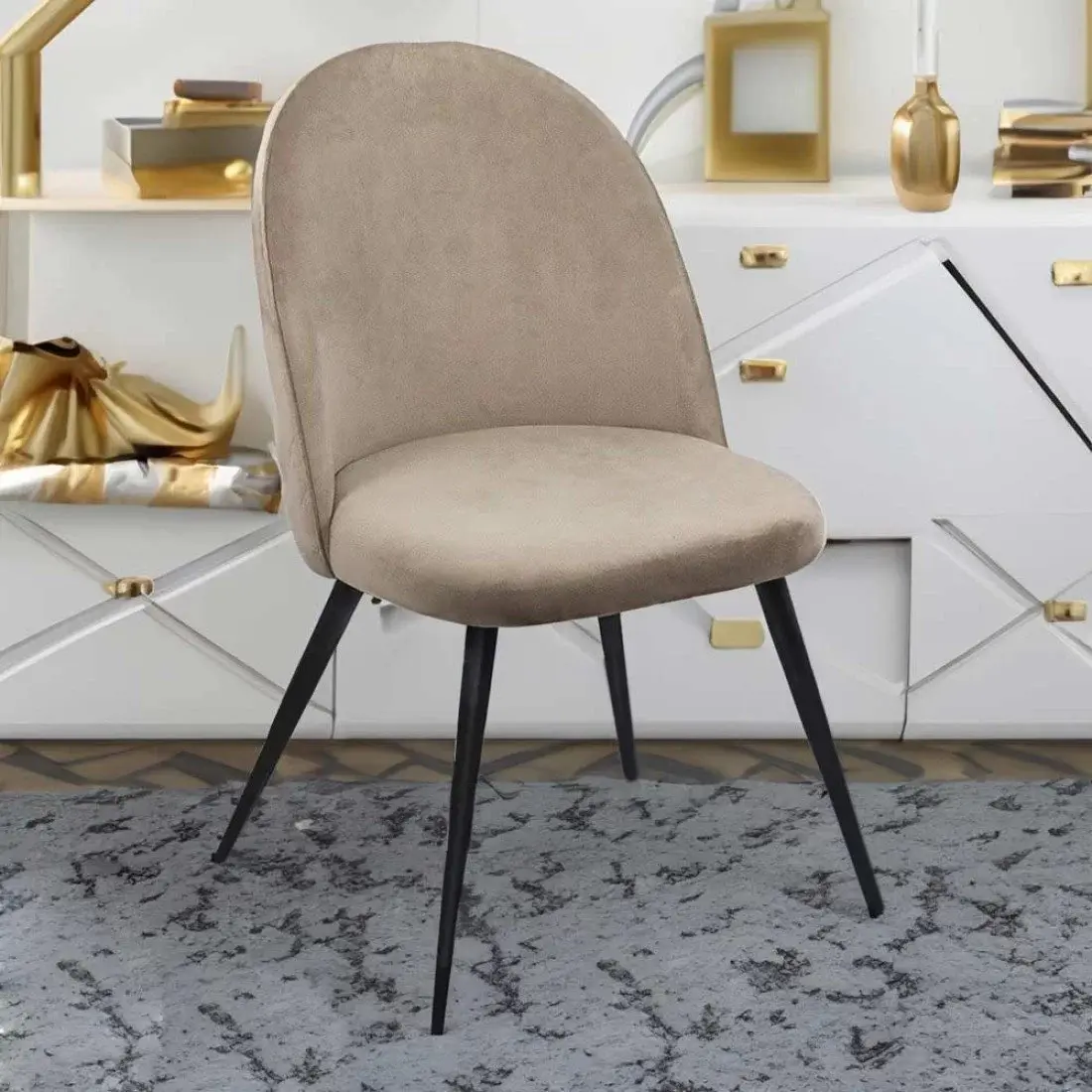 Стул Prestige Chairs BUC 207 (Beige/Black)