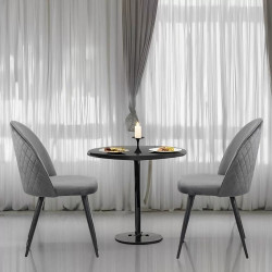 Стул Prestige Chairs BUC 207 (Grey/Black) Thumb