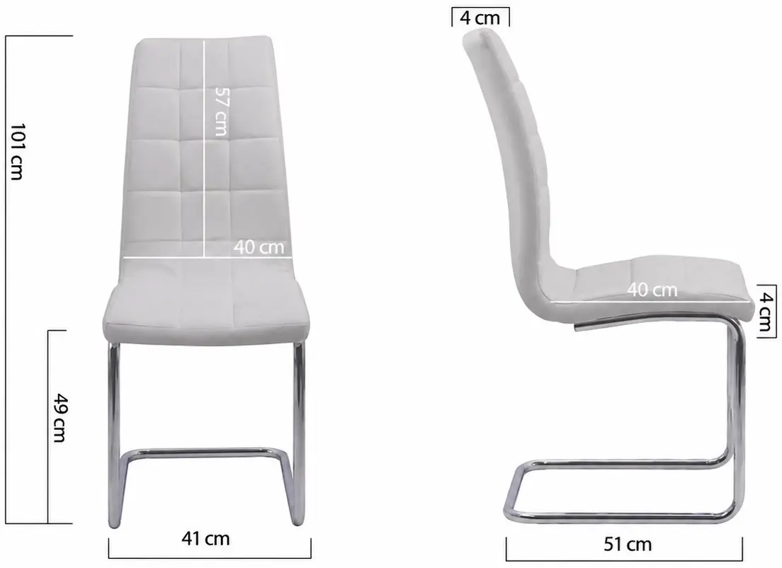 Стул Prestige Chairs BUC 231S (Cream) - 4