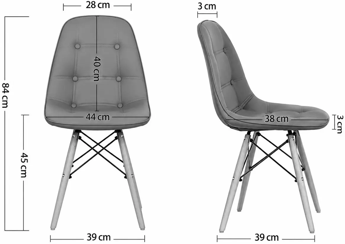 Scaun Prestige Chairs BUC 232 (Red) - 4