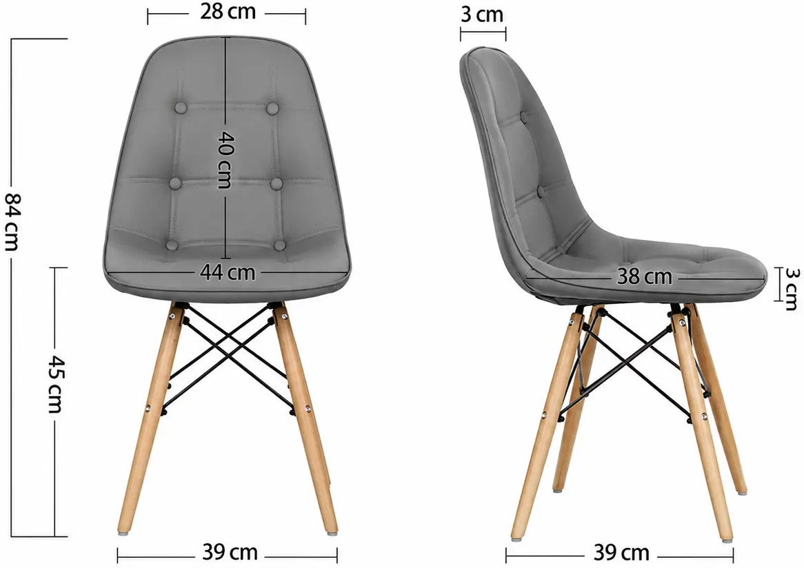 Scaun Prestige Chairs BUC 232 (White) - 4