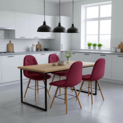Scaun Prestige Chairs BUC 232N (Red) Thumb