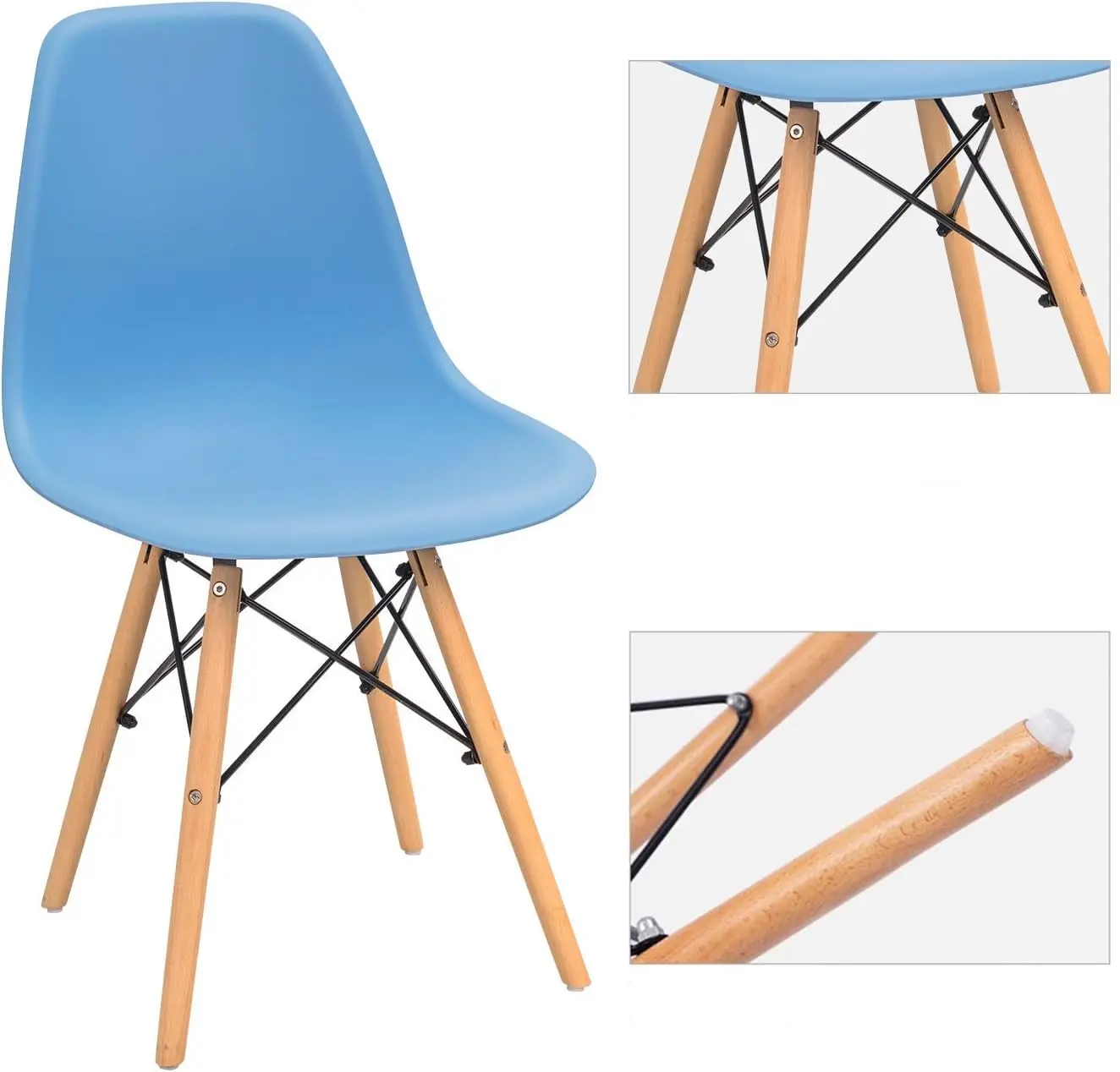 Scaun Prestige Chairs BUC 232P (Bleu) - 4