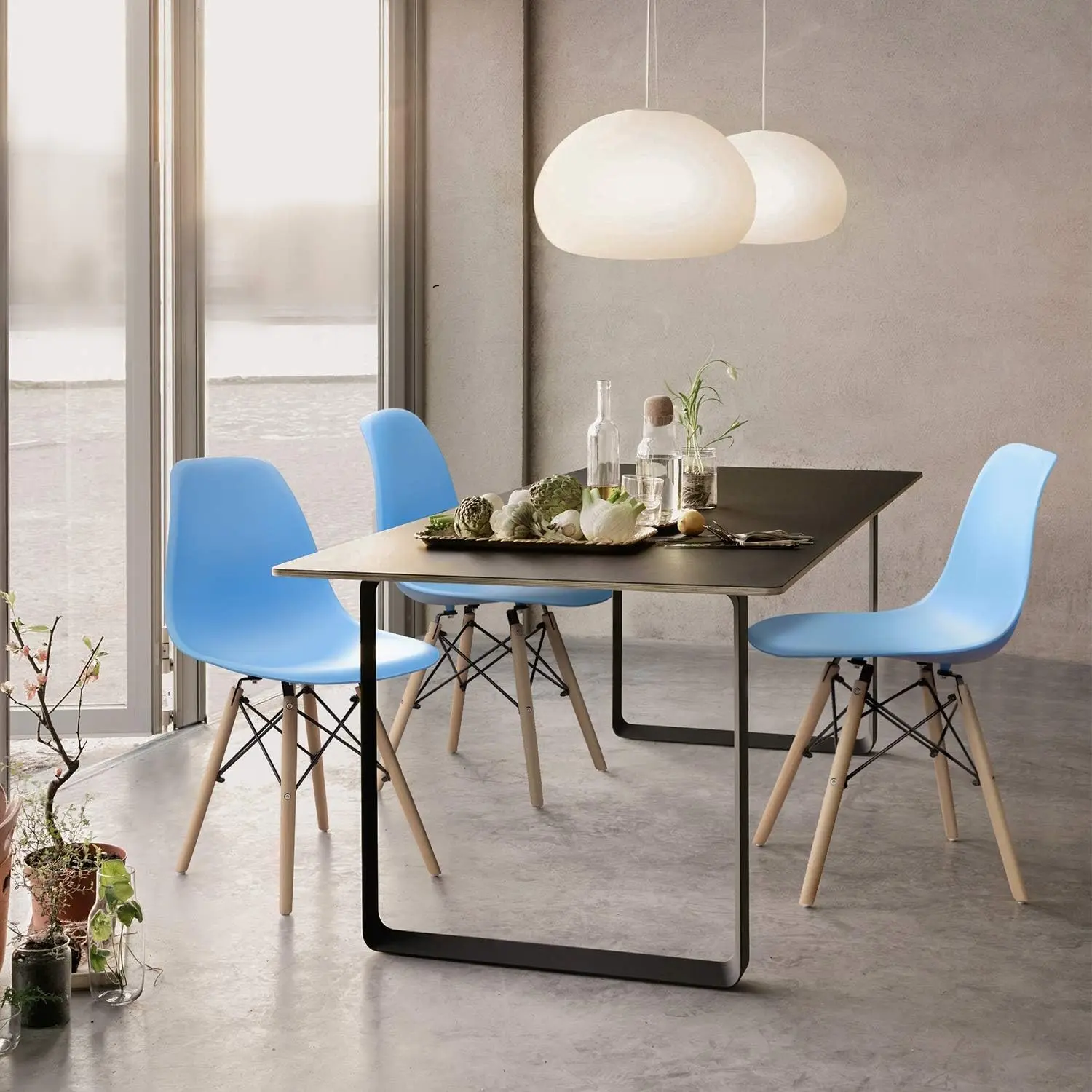 Scaun Prestige Chairs BUC 232P (Bleu) - 6