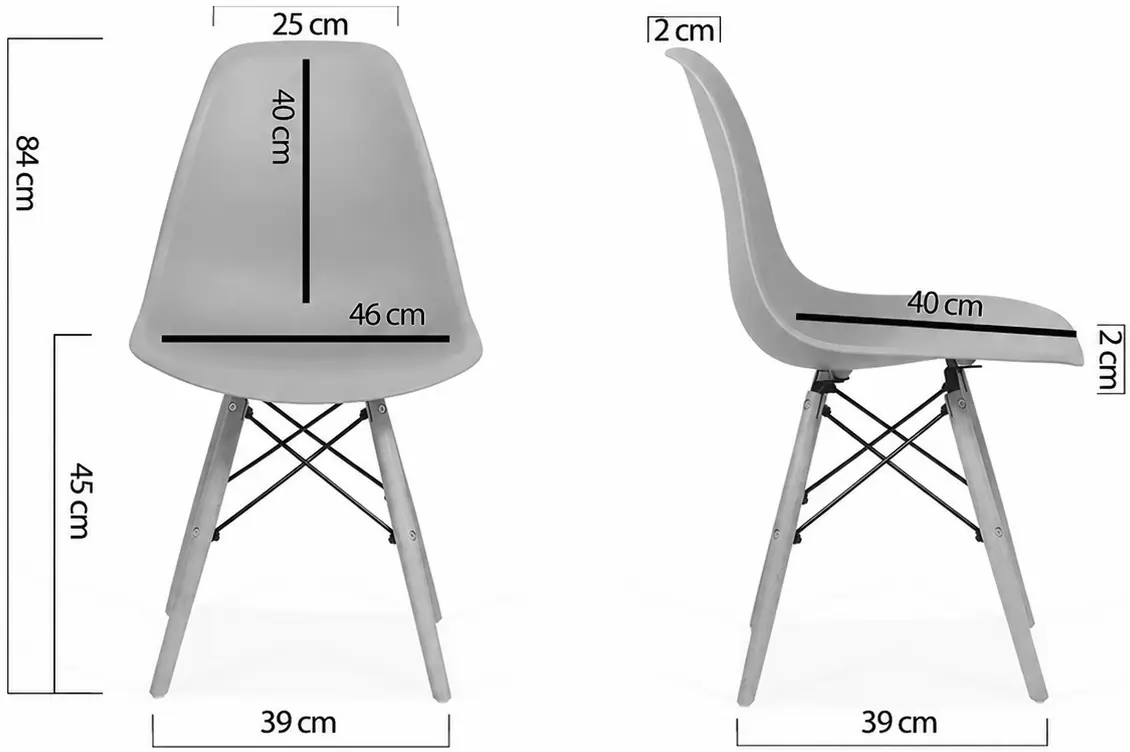 Scaun Prestige Chairs BUC 232P (Orange) - 4