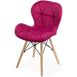 Стул Prestige Chairs BUC 241V (Burgundy) Thumb