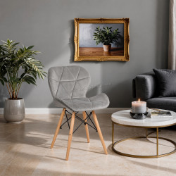Scaun Prestige Chairs BUC 241V (Grey)