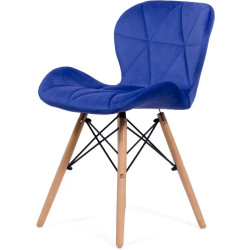 Scaun Prestige Chairs BUC 241V (Navy Blue) Thumb