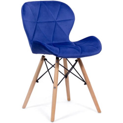 Scaun Prestige Chairs BUC 241V (Navy Blue) Thumb