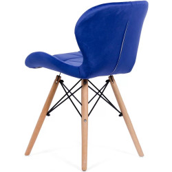 Scaun Prestige Chairs BUC 241V (Navy Blue) Thumb