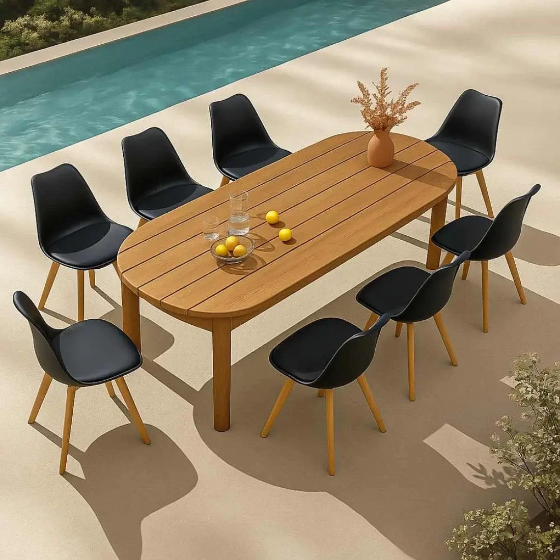 Scaun Prestige Chairs BUC 242 (Black) - 8