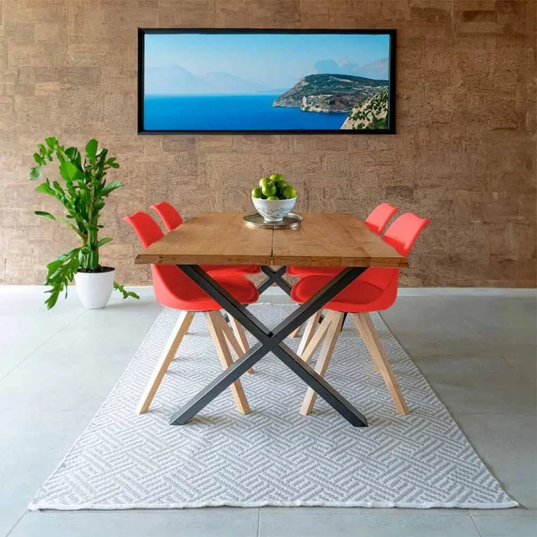 Стул Prestige Chairs BUC 242 (Red) - 6