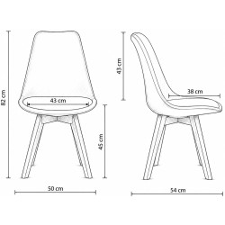 Scaun Prestige Chairs BUC 242V (Green) Thumb