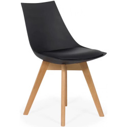 Стул Prestige Chairs BUC 245 (Black/Natural) Thumb