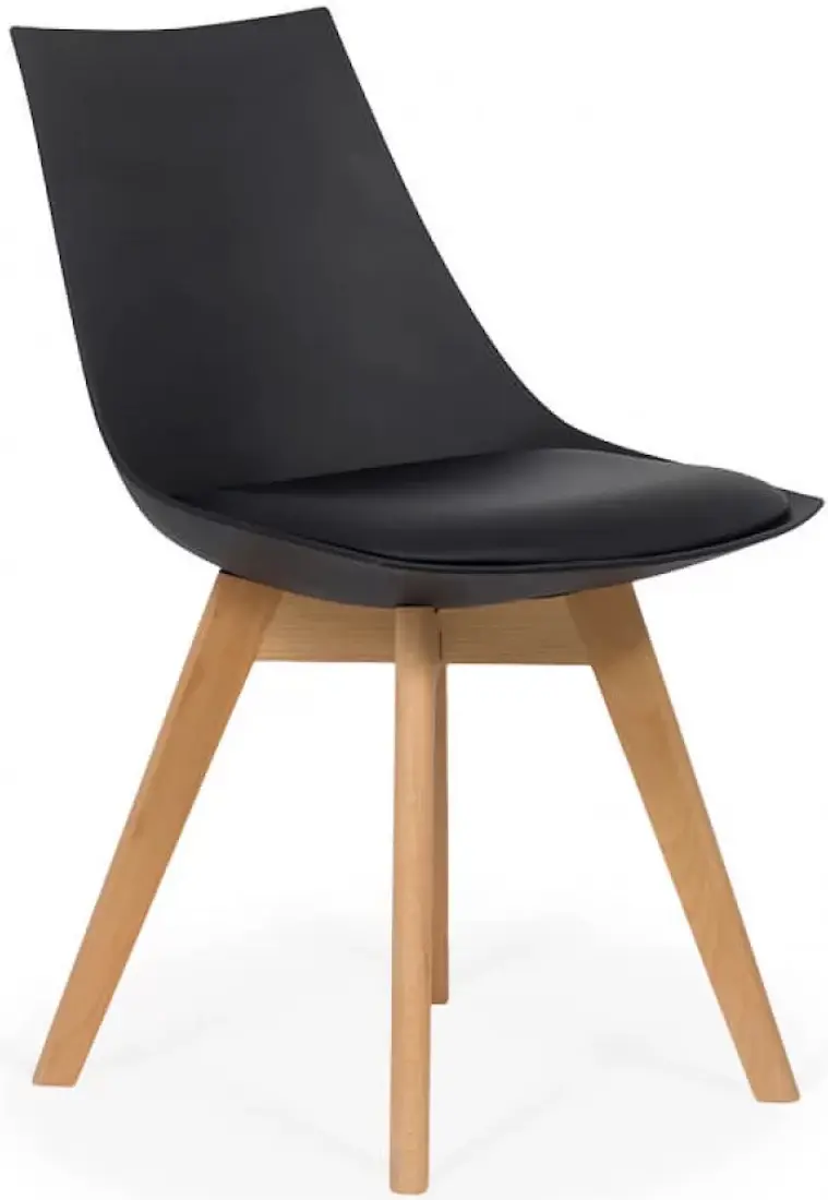 Стул Prestige Chairs BUC 245 (Black/Natural) - 2
