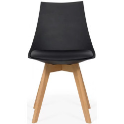 Стул Prestige Chairs BUC 245 (Black/Natural) Thumb