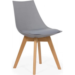 Стул Prestige Chairs BUC 245 (Grey/Natural) Thumb