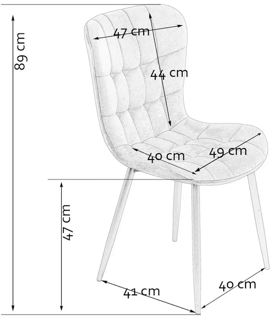 Стул Prestige Chairs BUC 247 (Beige) - 8