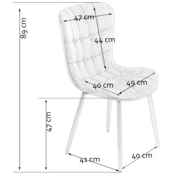 Стул Prestige Chairs BUC 247 (Black) Thumb