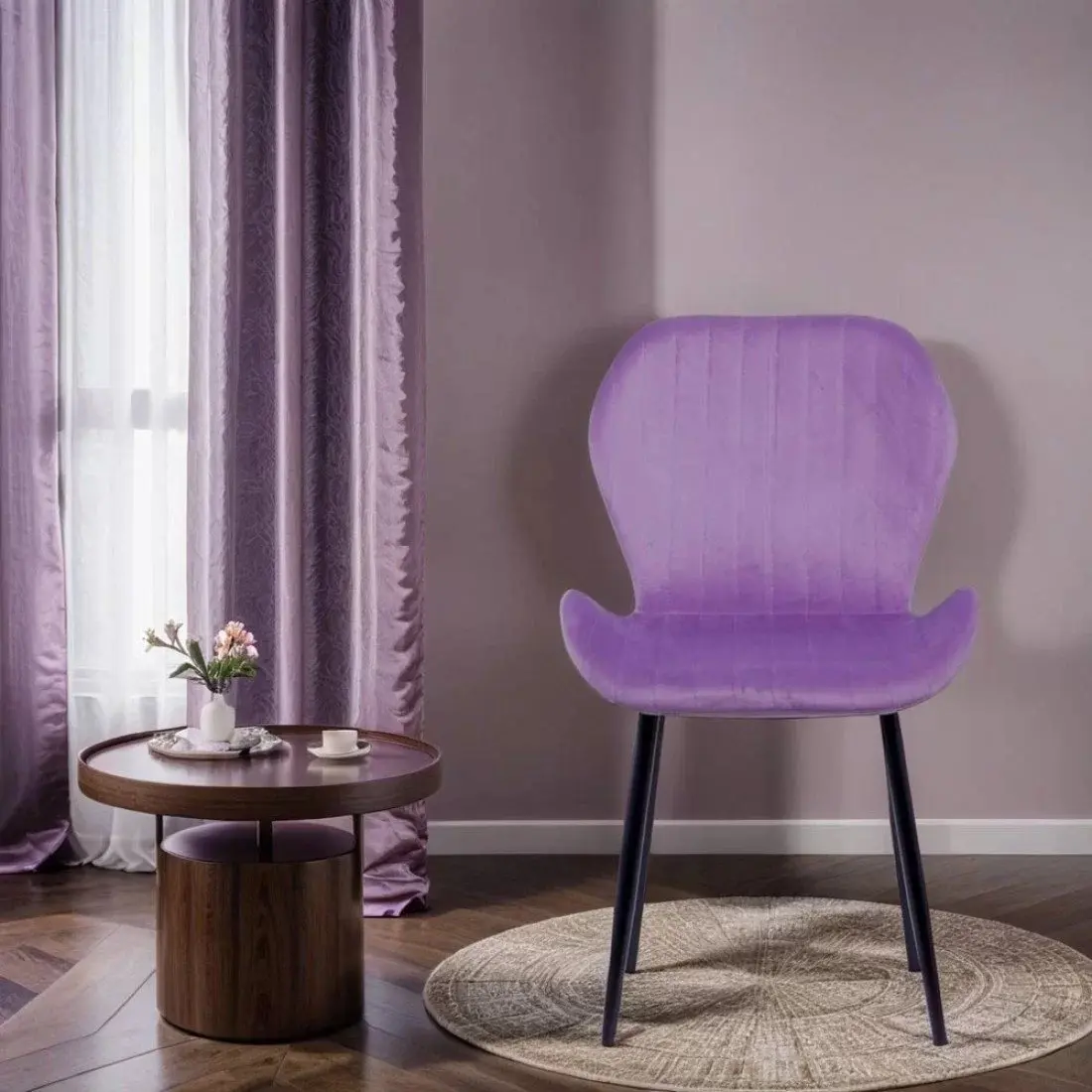 Scaun Prestige Chairs BUC 248U (Mauve)