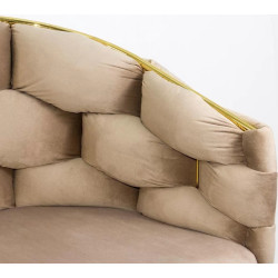 Стул Prestige Chairs BUC 251 (Beige/Gold) Thumb