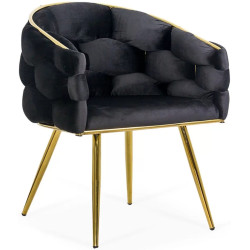 Стул Prestige Chairs BUC 251 (Black/Gold) Thumb
