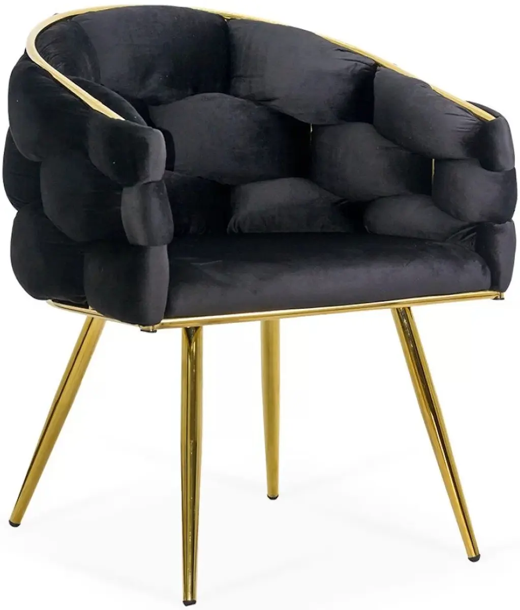 Стул Prestige Chairs BUC 251 (Black/Gold) - 2