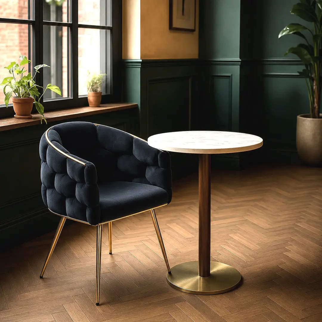 Стул Prestige Chairs BUC 251 (Black/Gold)