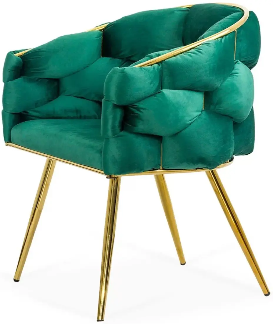 Стул Prestige Chairs BUC 251 (Green/Gold) - 3