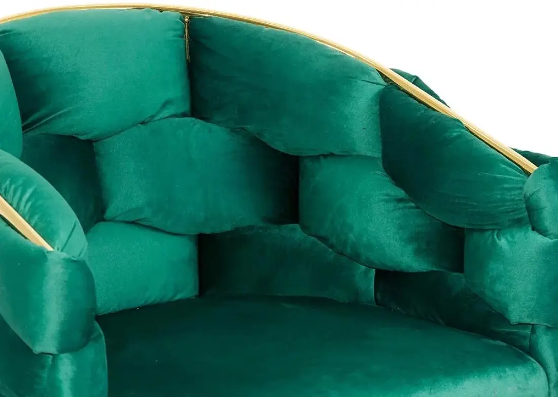 Стул Prestige Chairs BUC 251 (Green/Gold) - 4