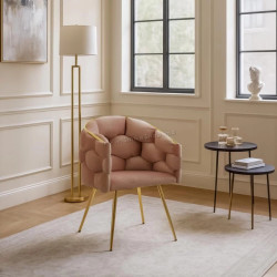 Стул Prestige Chairs BUC 251 (Pink/Gold)