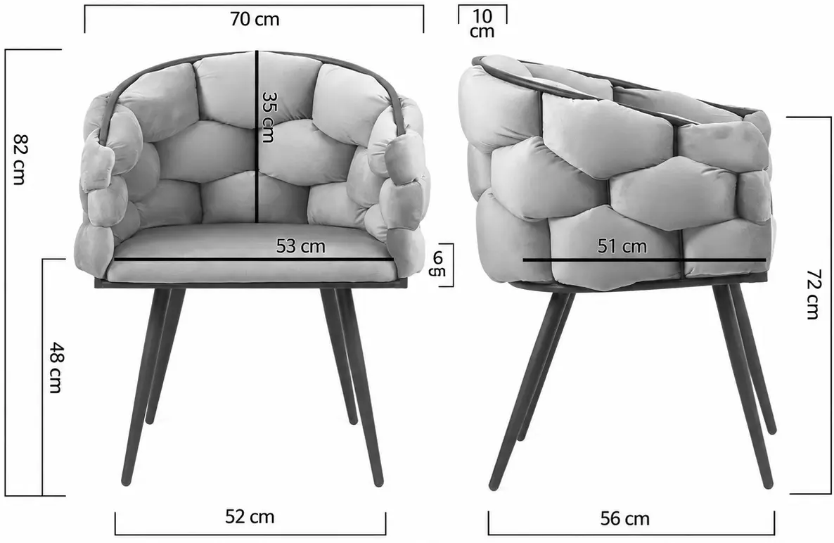 Стул Prestige Chairs BUC 256 (Beige) - 9