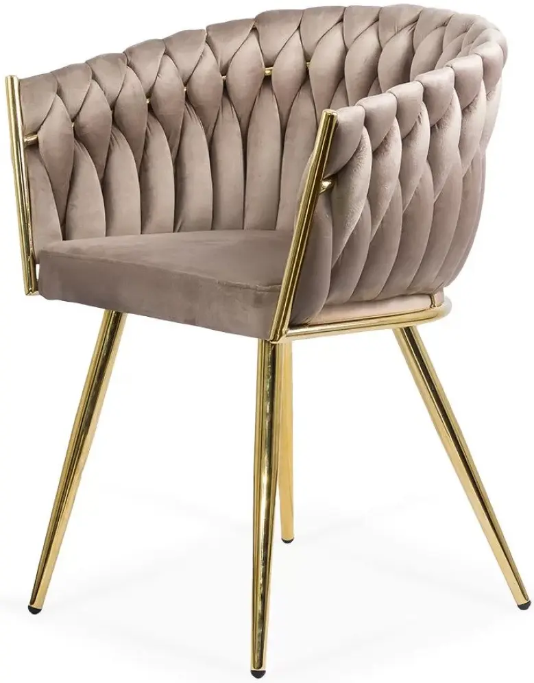Стул Prestige Chairs BUC 261 (Beige/Gold) - 2