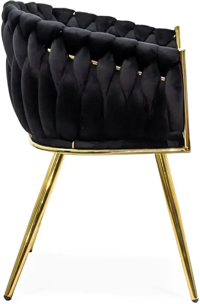 Стул Prestige Chairs BUC 261 (Black/Gold) - 2