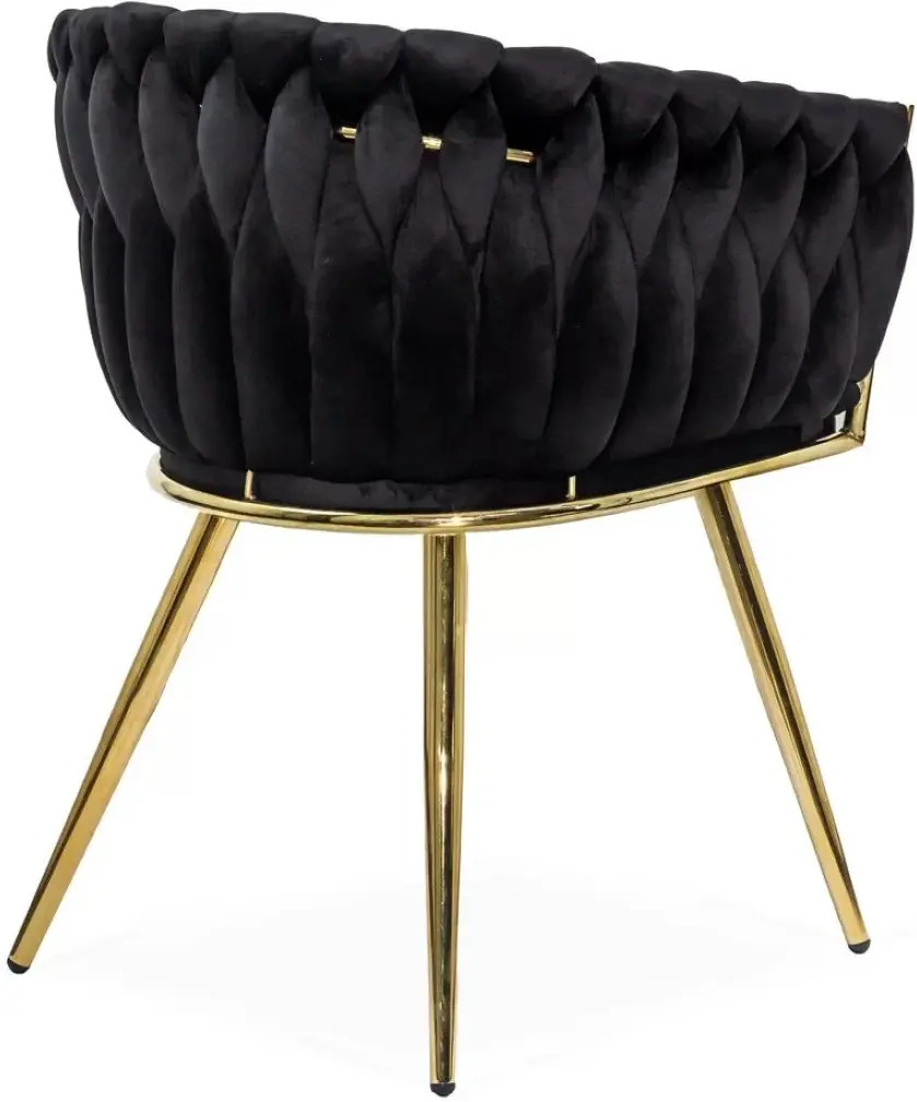 Стул Prestige Chairs BUC 261 (Black/Gold) - 3