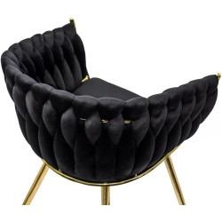 Стул Prestige Chairs BUC 261 (Black/Gold) Thumb