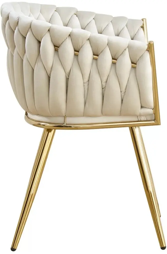 Стул Prestige Chairs BUC 261 (Cream/Gold) - 3