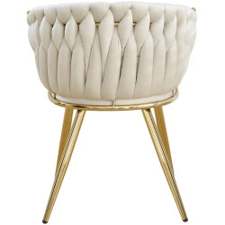 Стул Prestige Chairs BUC 261 (Cream/Gold) Thumb