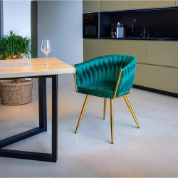 Стул Prestige Chairs BUC 261 (Green/Gold)