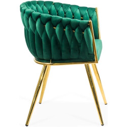 Стул Prestige Chairs BUC 261 (Green/Gold) Thumb