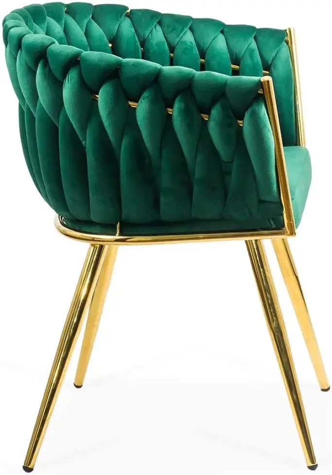Стул Prestige Chairs BUC 261 (Green/Gold) - 4