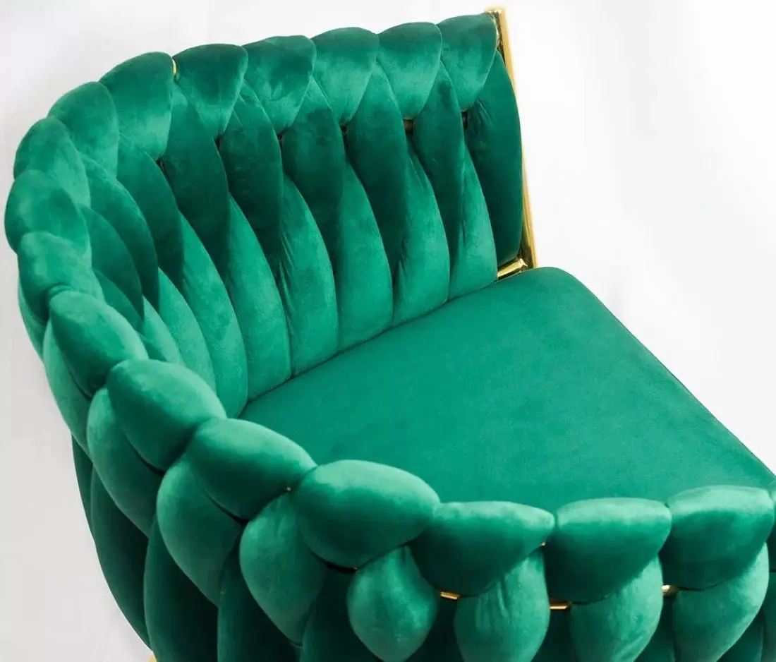 Стул Prestige Chairs BUC 261 (Green/Gold) - 5