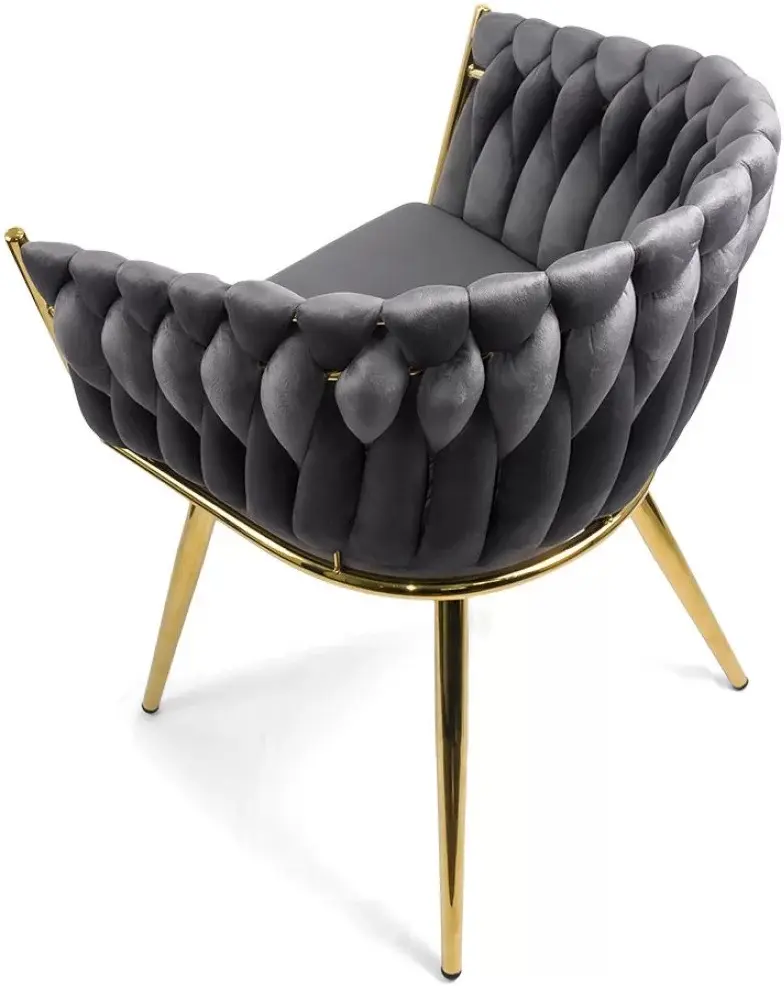 Стул Prestige Chairs BUC 261 (Grey/Gold) - 4