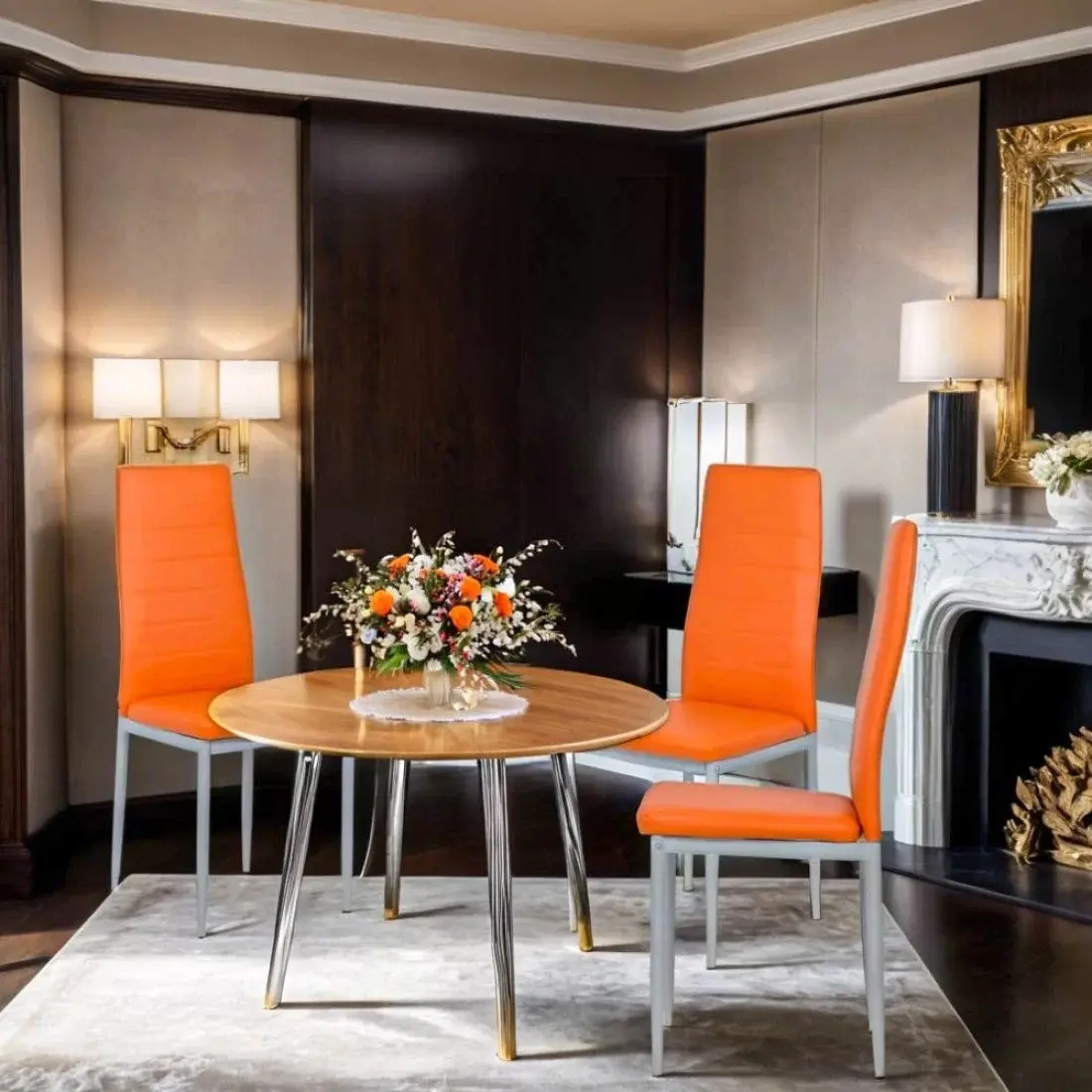 Scaun Prestige Chairs BUC 263 (Orange) - 5