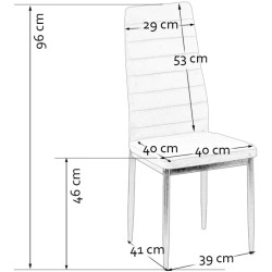 Стул Prestige Chairs BUC 263V (Grey) Thumb