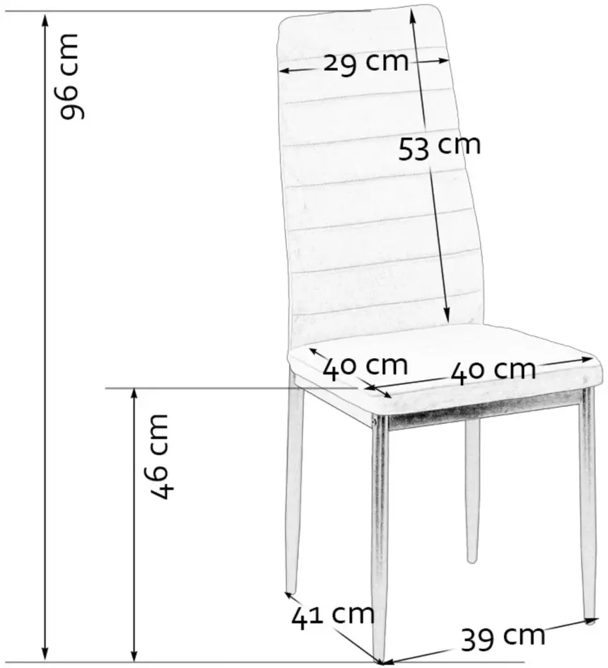 Стул Prestige Chairs BUC 263V (Turquoise) - 6