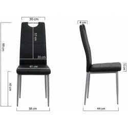 Стул Prestige Chairs BUC 264 (Black) Thumb
