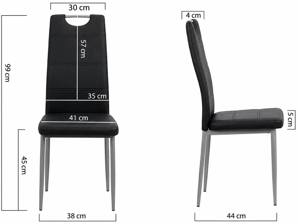 Стул Prestige Chairs BUC 264 (Grey) - 7