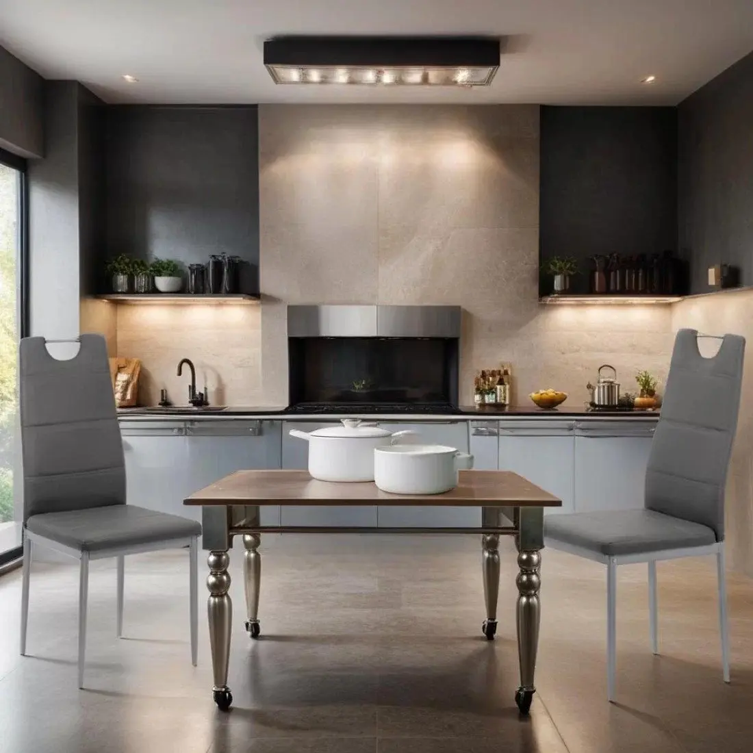 Стул Prestige Chairs BUC 264 (Grey) - 8