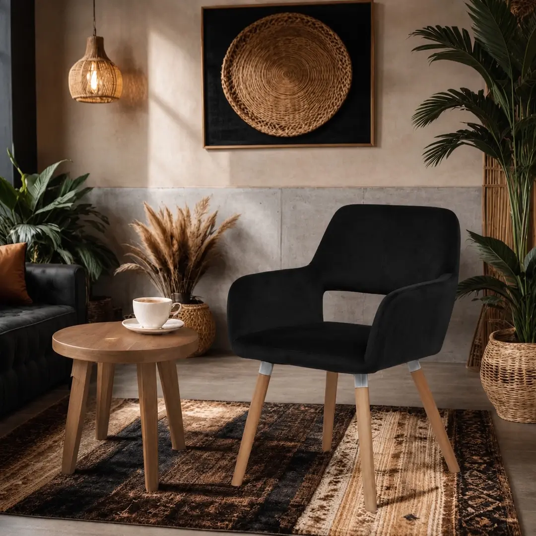 Scaun Prestige Chairs BUC 280 (Black)